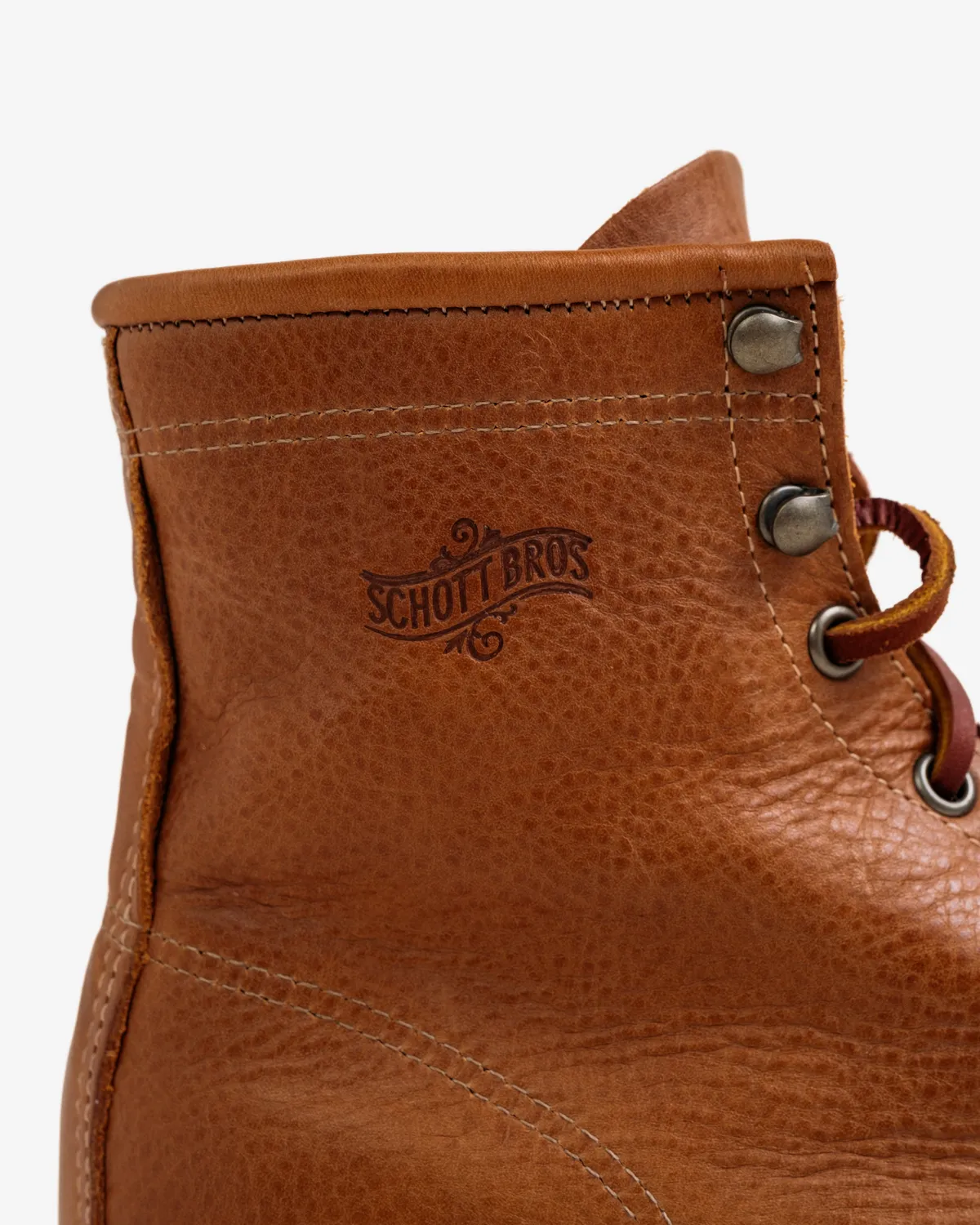 Schott NYC BT28 belte i skinn Saddle
