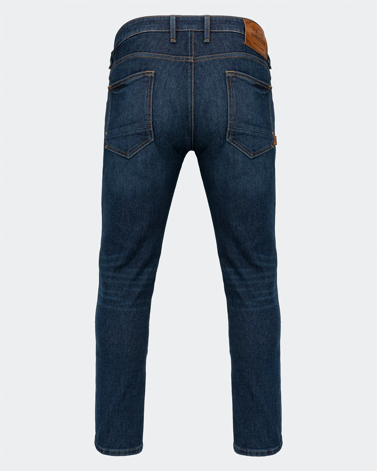 Rokker Rokkertech Tapered Slim motorsykkeljeans mørkeblå AA