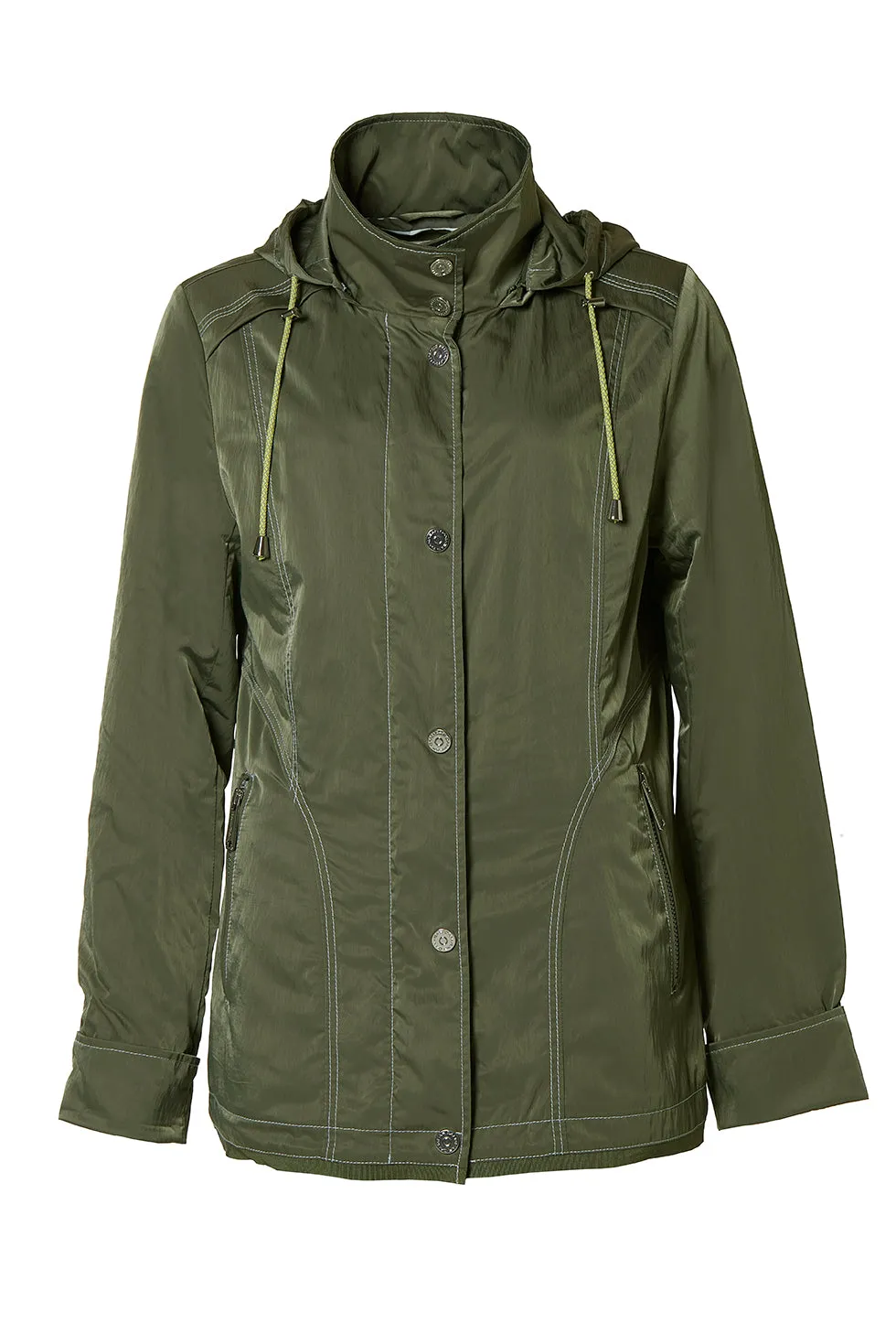 Windfield Danwear Bedia overgangsjakke kaki vindavvisende