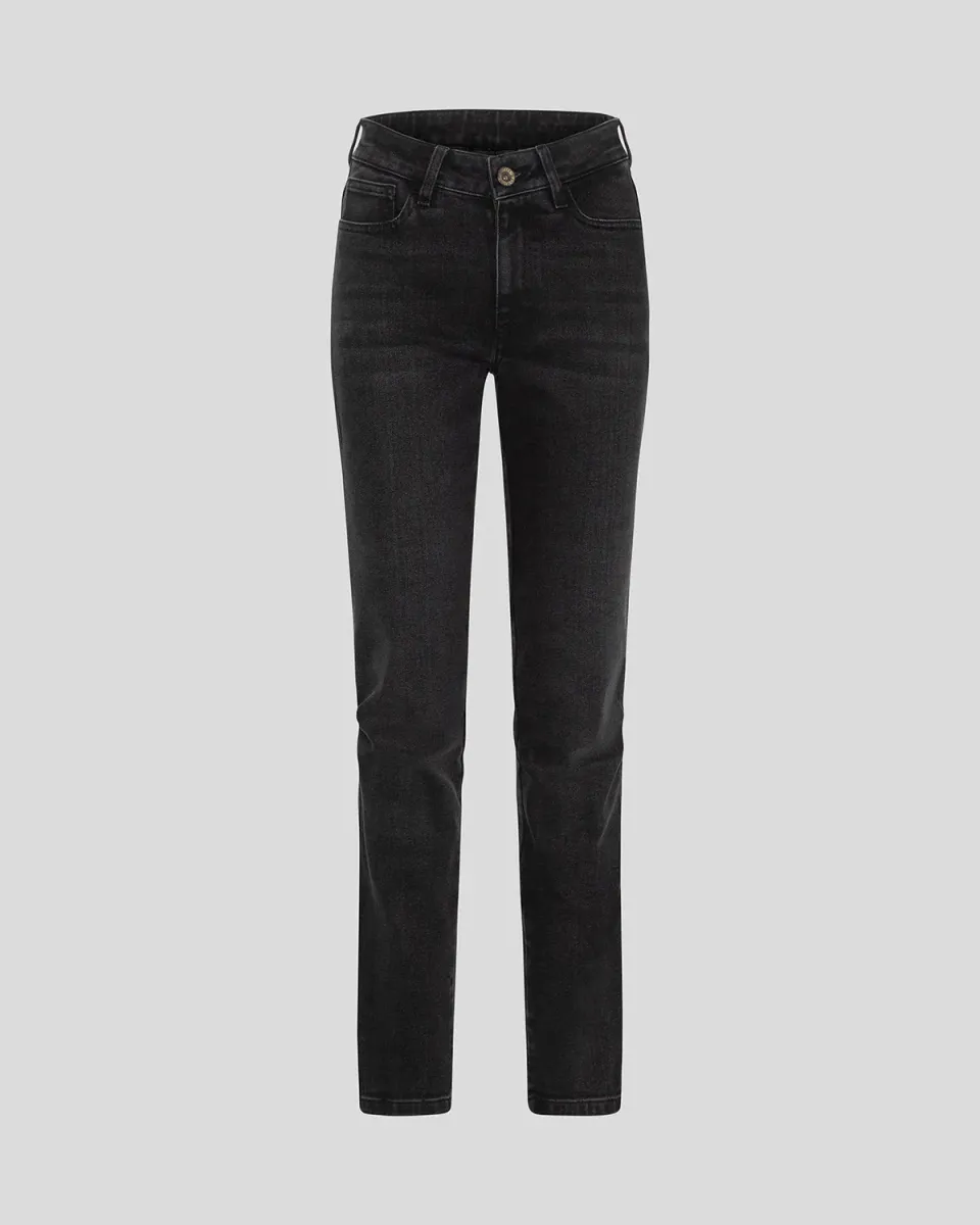 Rokker Rokkertech Mid Straight motorsykkeljeans svart AA