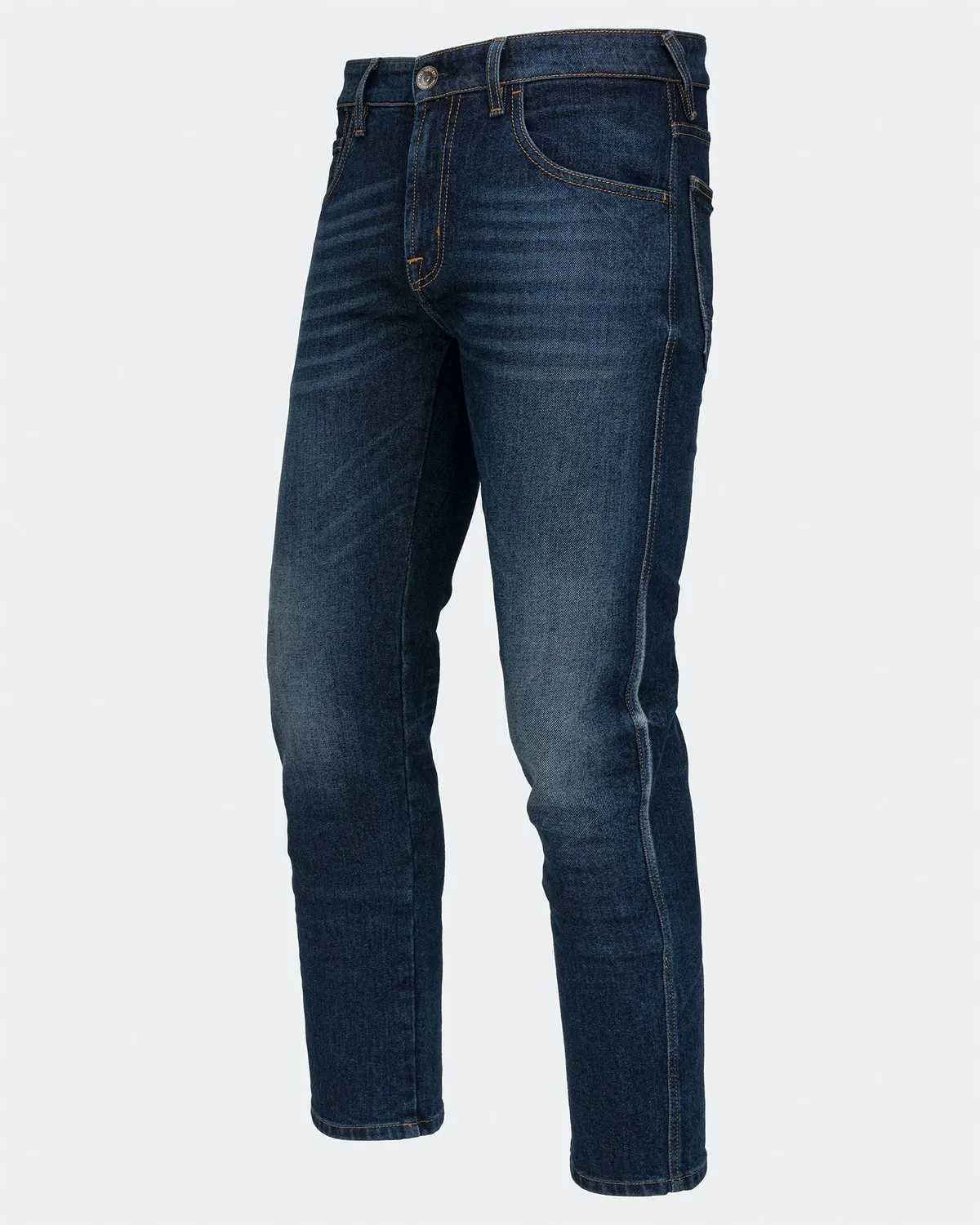 Rokker Rokkertech Tapered Slim motorsykkeljeans mørkeblå AA