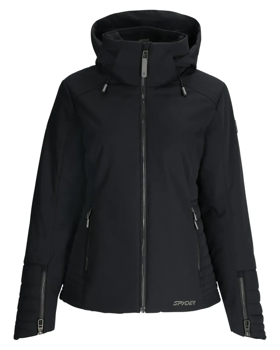 Spyder Schatzi skijakke dame sort 30K