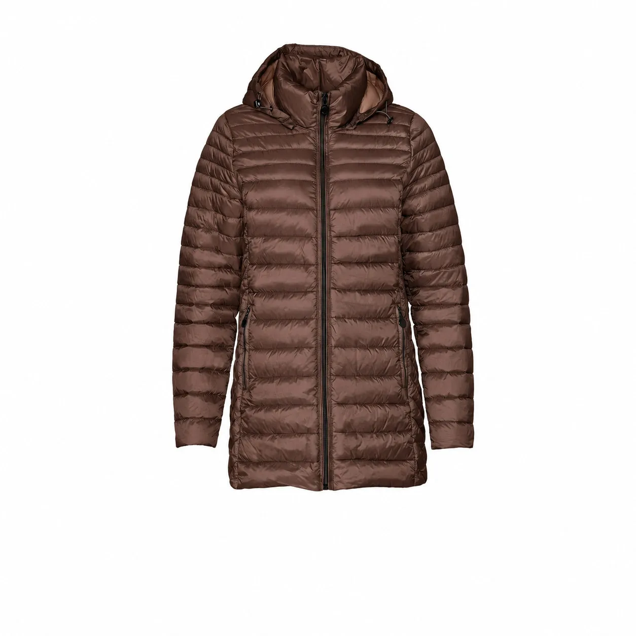 Danwear Albina Light Down dunjakke Chocolate brown