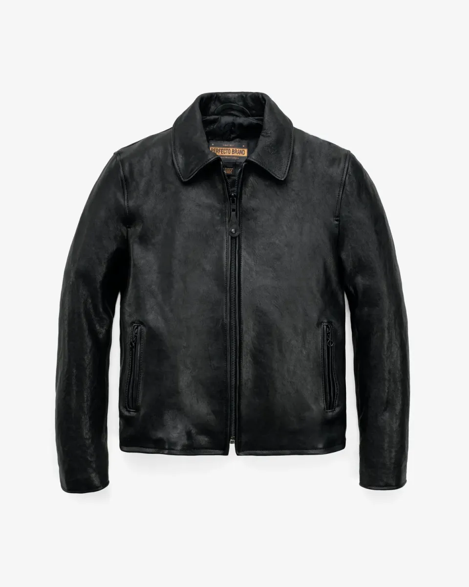 Schott NYC Perfecto P266 skinnjakke Black lammeskinn