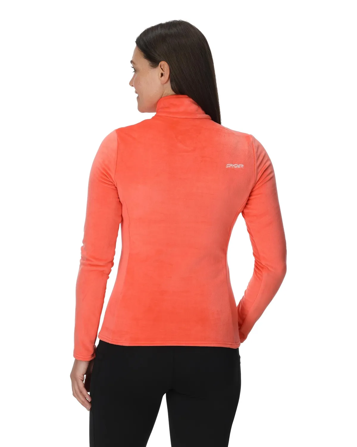 Spyder Shimmer Bug half-zip coral haze – fleece