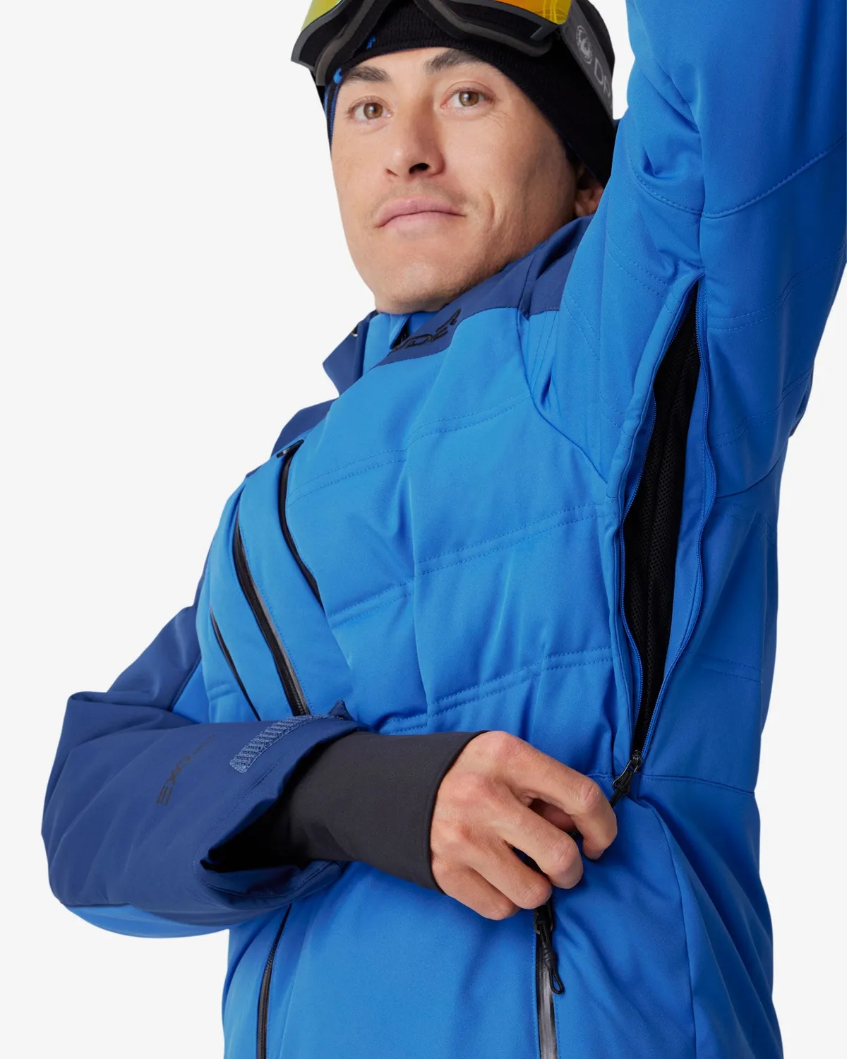 Spyder Scout skijakke bold blue syntetisk dun herre