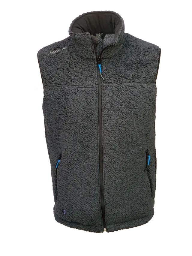 VoltHeat Carbon varmevest fleece svart vindavvisende