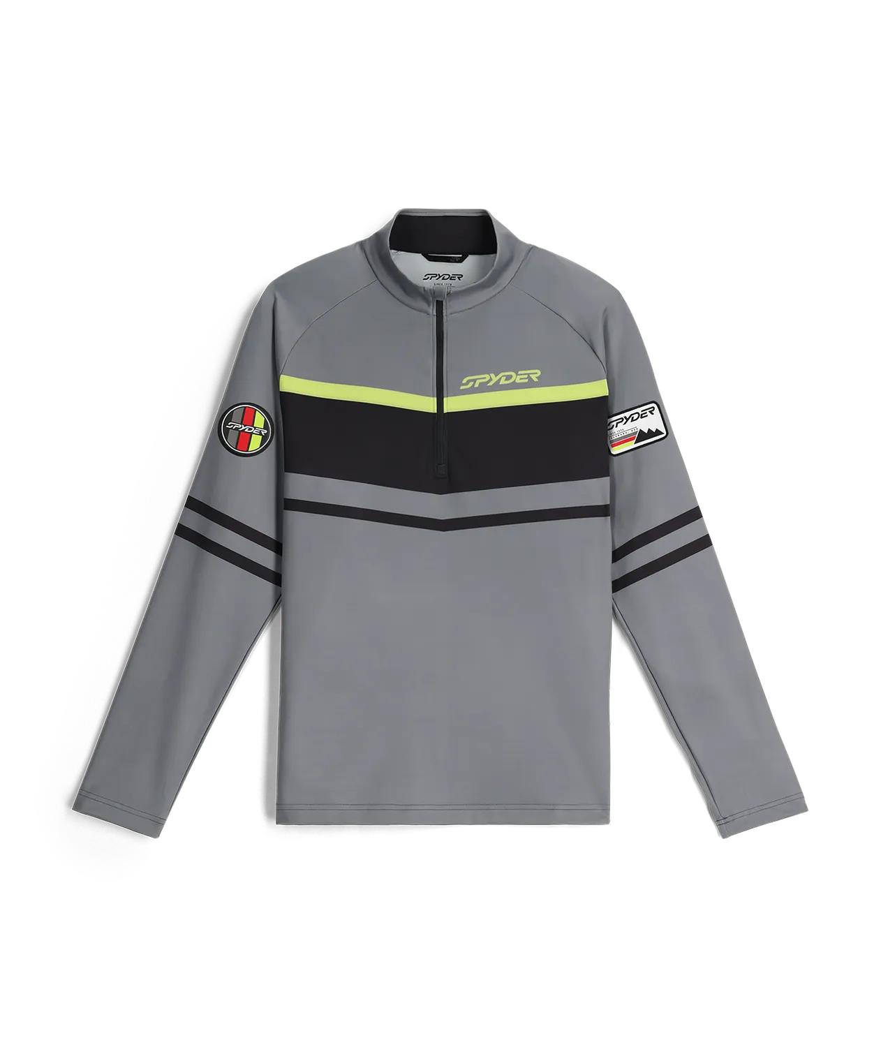 Spyder Legacy half-zip genser svart for motorsykkel
