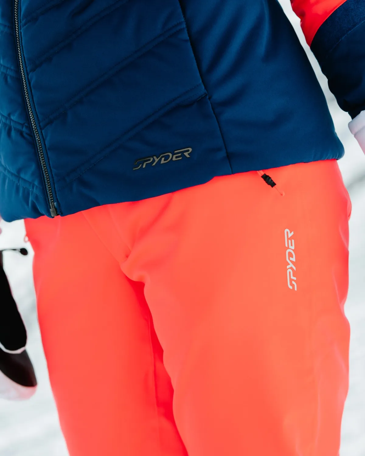 Spyder Winner skibukse dame electric coral 20K