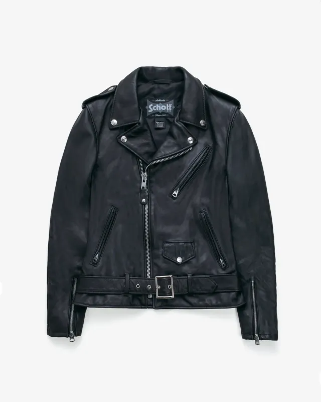 Schott NYC 626VNW mc-jakke black vintage skinn dame