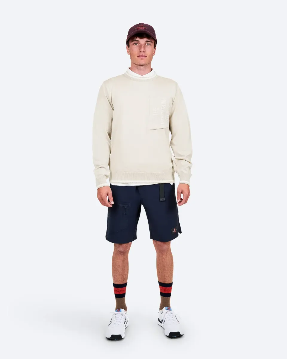The Mountain Studio K-13 genser Almond Milk merino