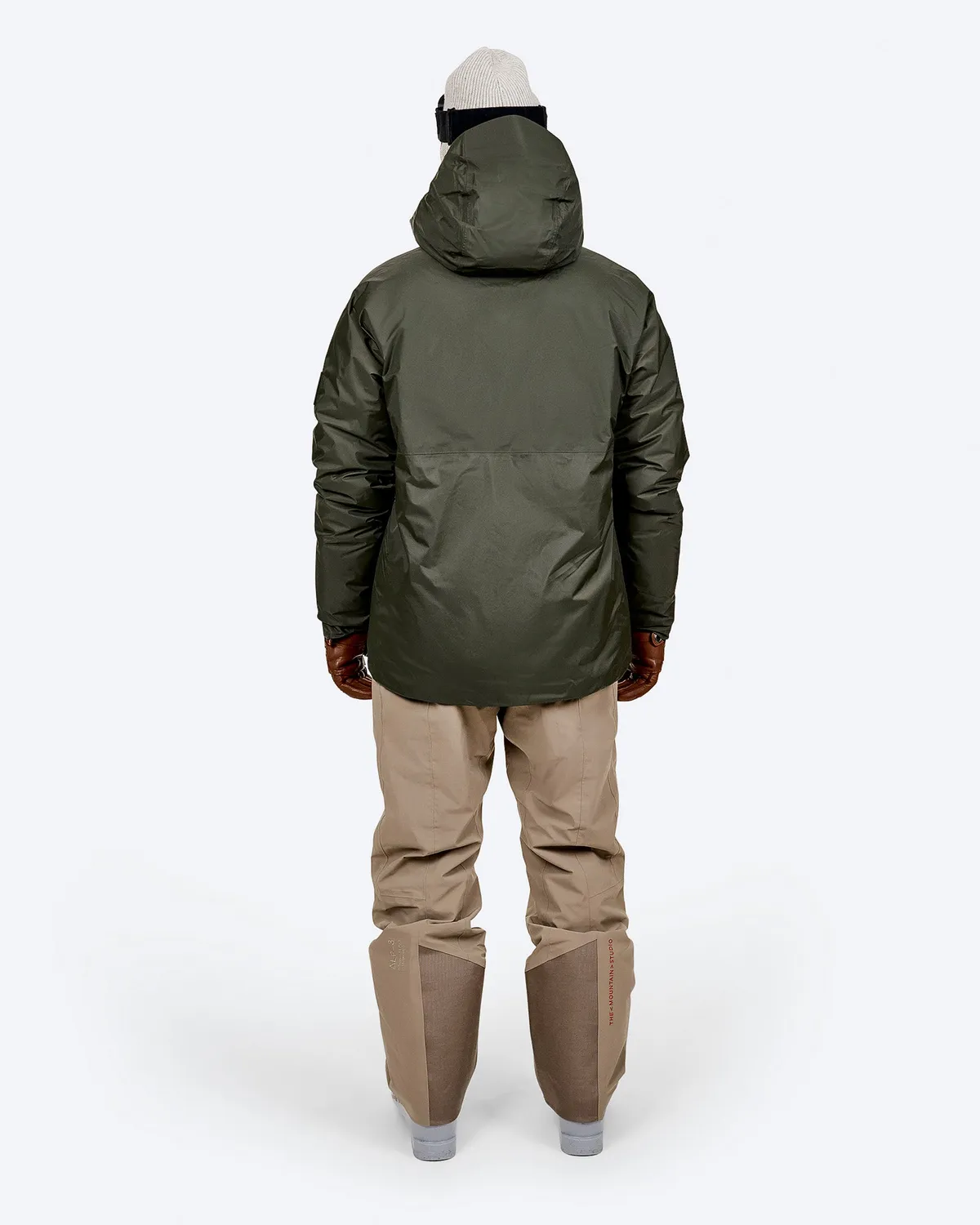 The Mountain Studio S-4 D skijakke Forest Green Gore-Tex dun