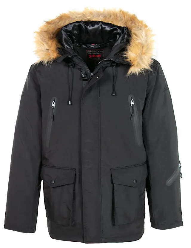 Schott NYC 9926D jakke svart store størrelser XS-6XL