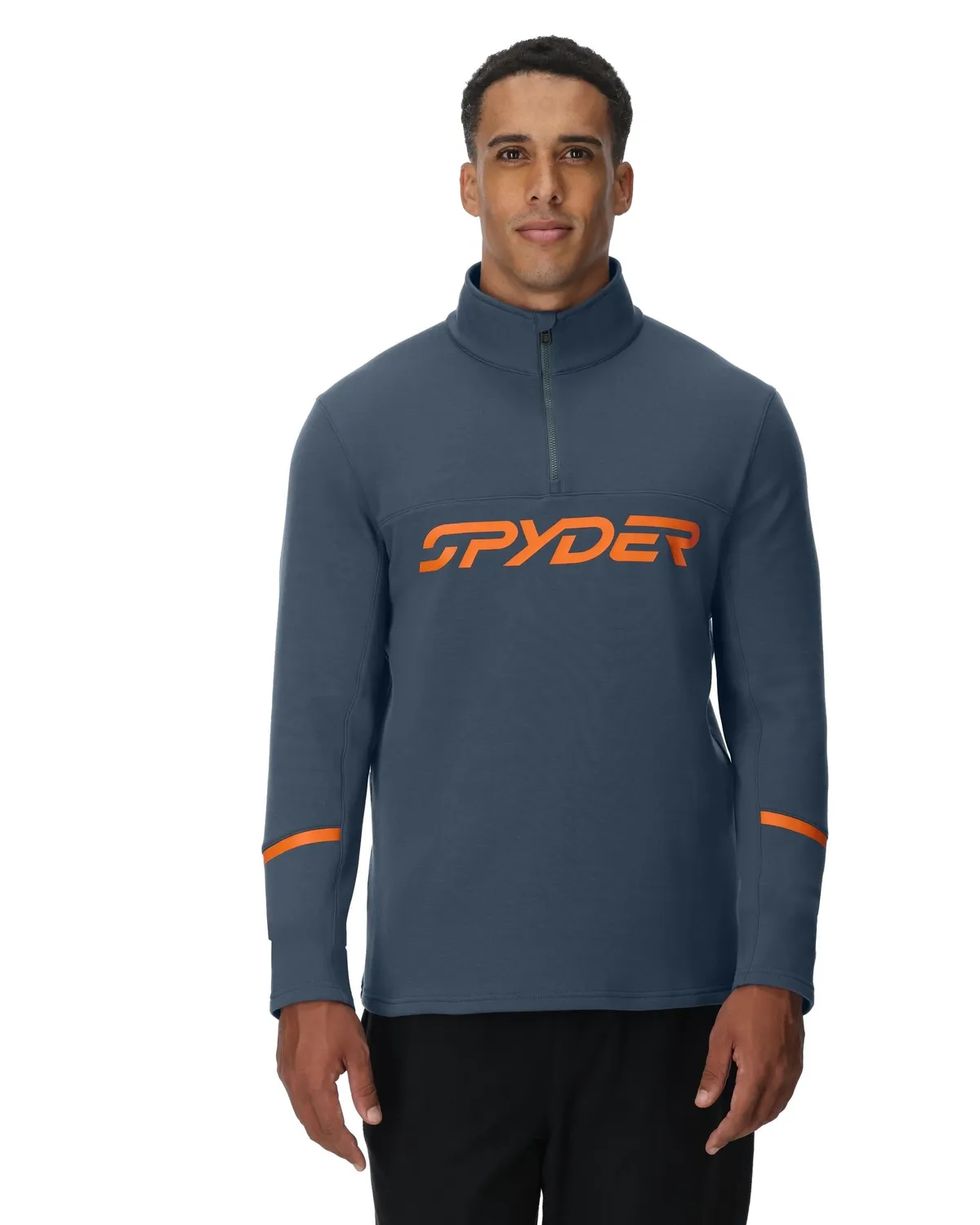Spyder Speed Fleece Half Zip fleecejakke blå resirkulert