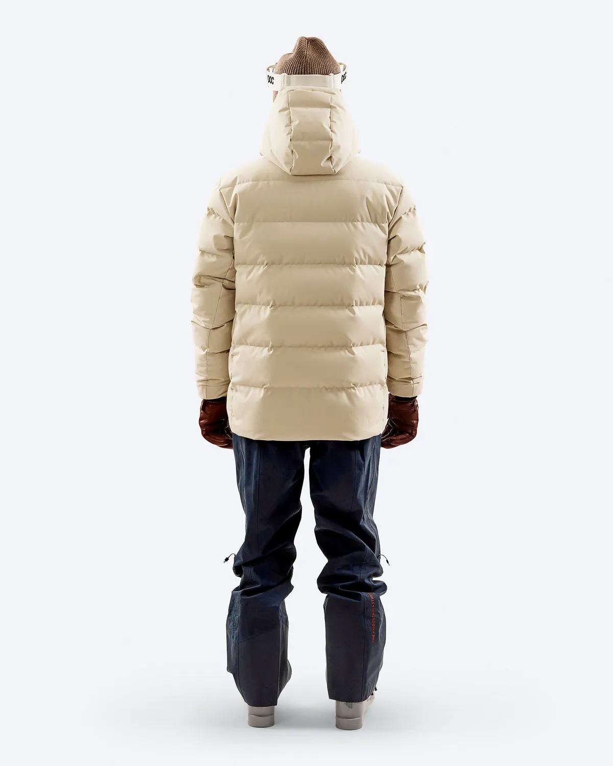 The Mountain Studio D-1 R dunjakke Sky Captain-Castle Wall vendbar
