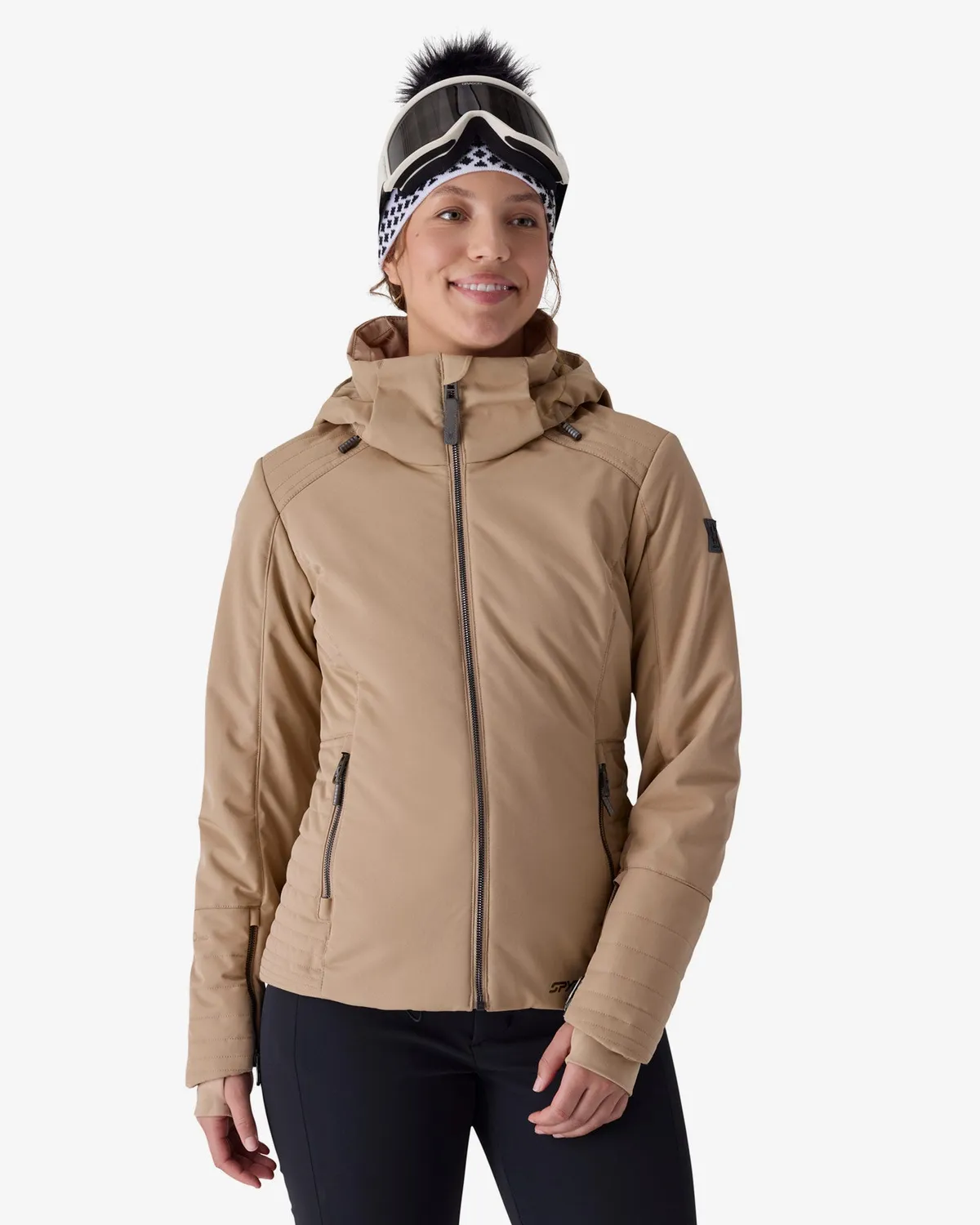 Spyder Schatzi skijakke dame Black isolert