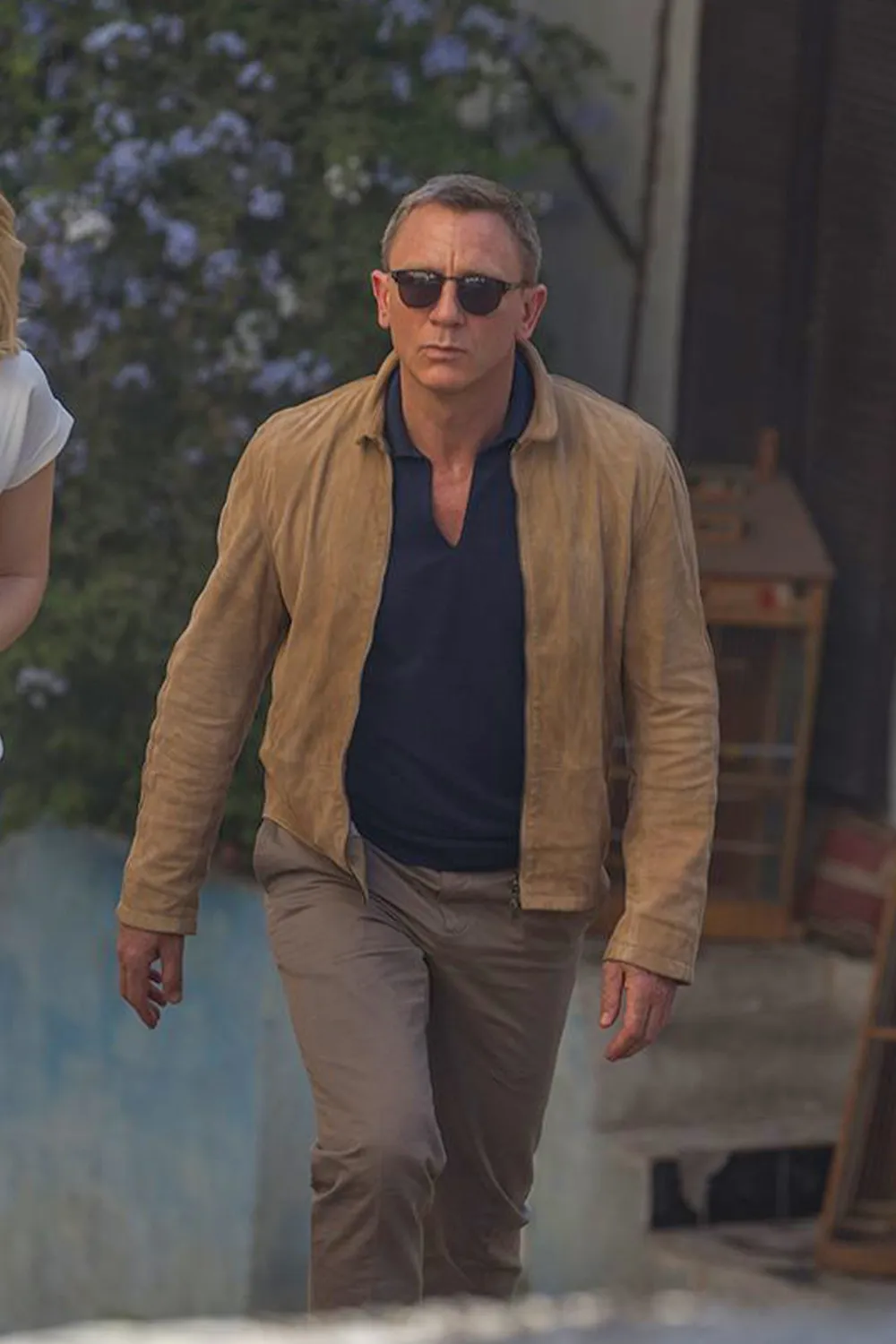 Matchless Craig Blouson skinnjakke natural semsket