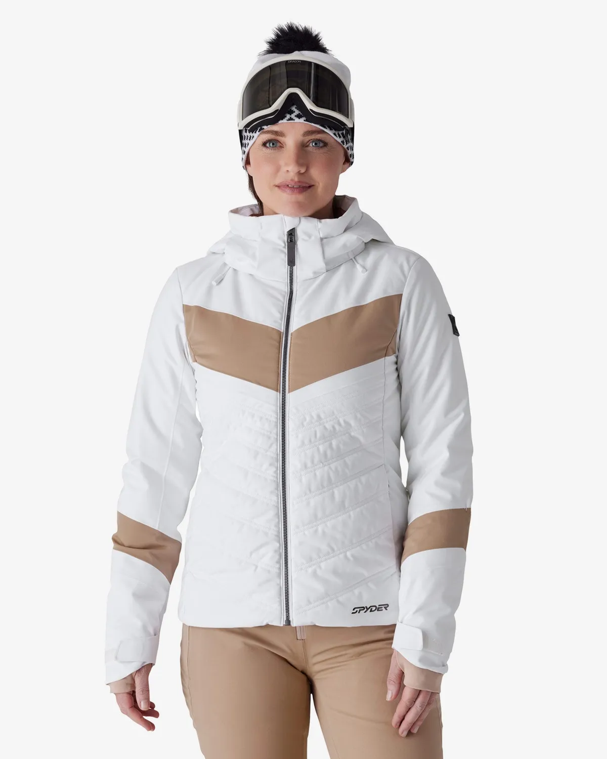 Spyder Primrose skijakke dame svart vanntett