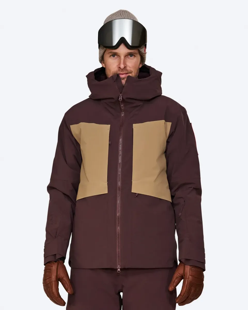 The Mountain Studio Z-5 skijakke Fudge-Otter isolert