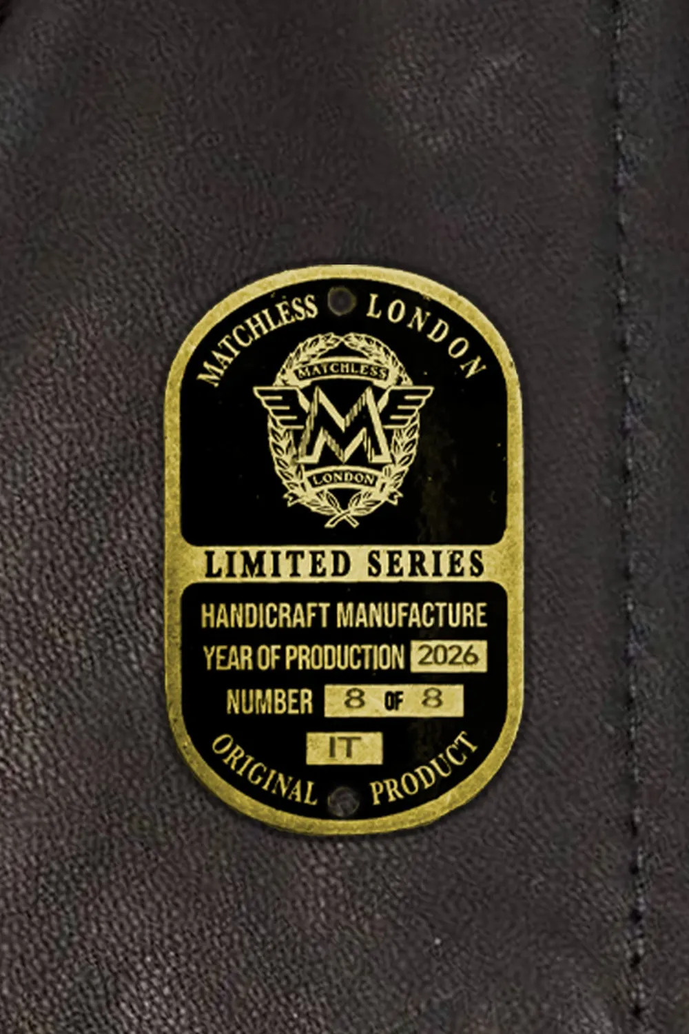 Matchless Chelsea Biker Blouson skinnjakke antikk dame
