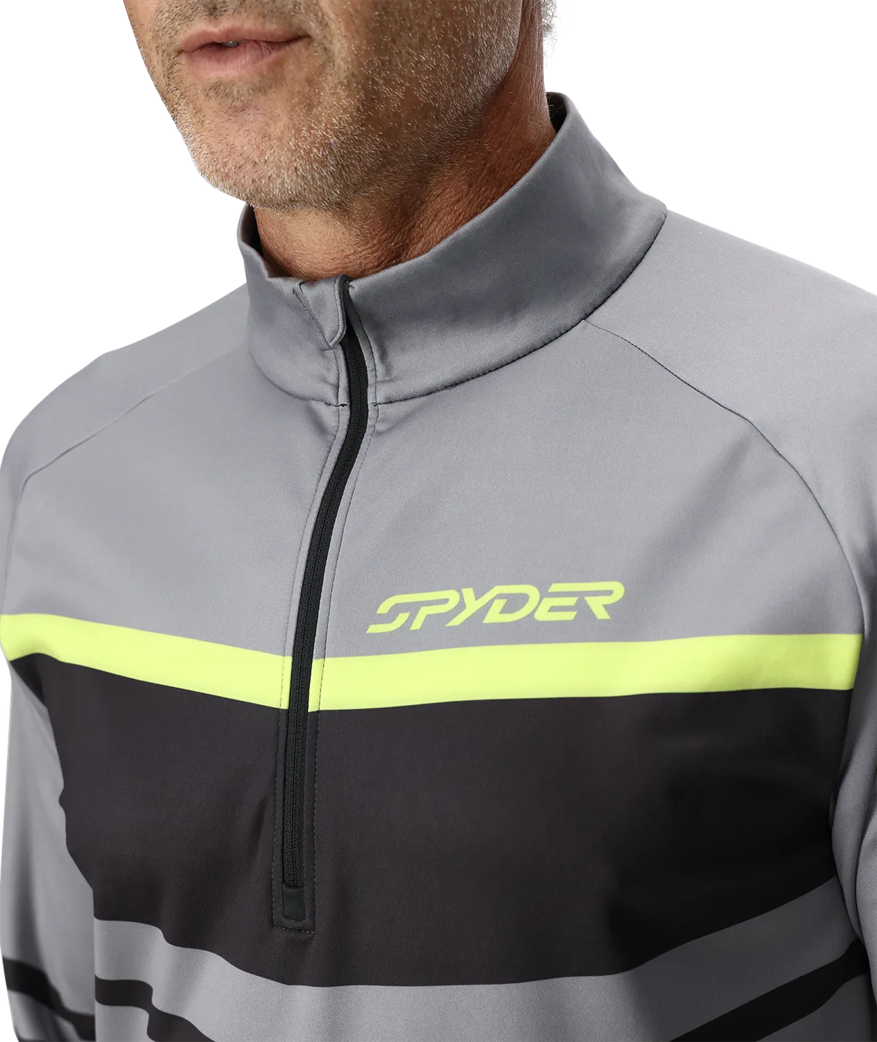 Spyder Legacy Half Zip T-Neck genser storm UPF 50+