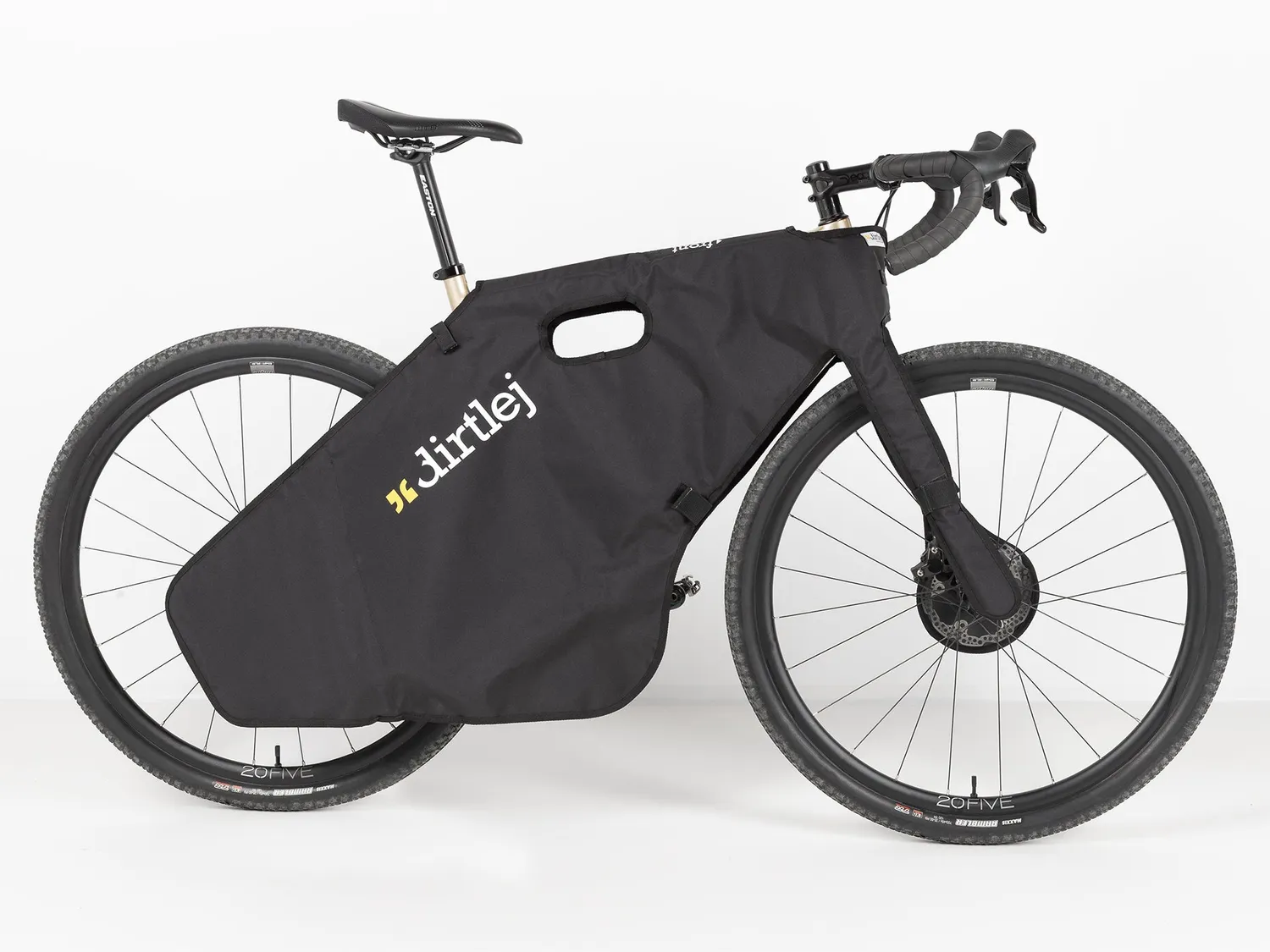 dirtlej bikeprotection bikewrap gravel sykkeltrekk polstret