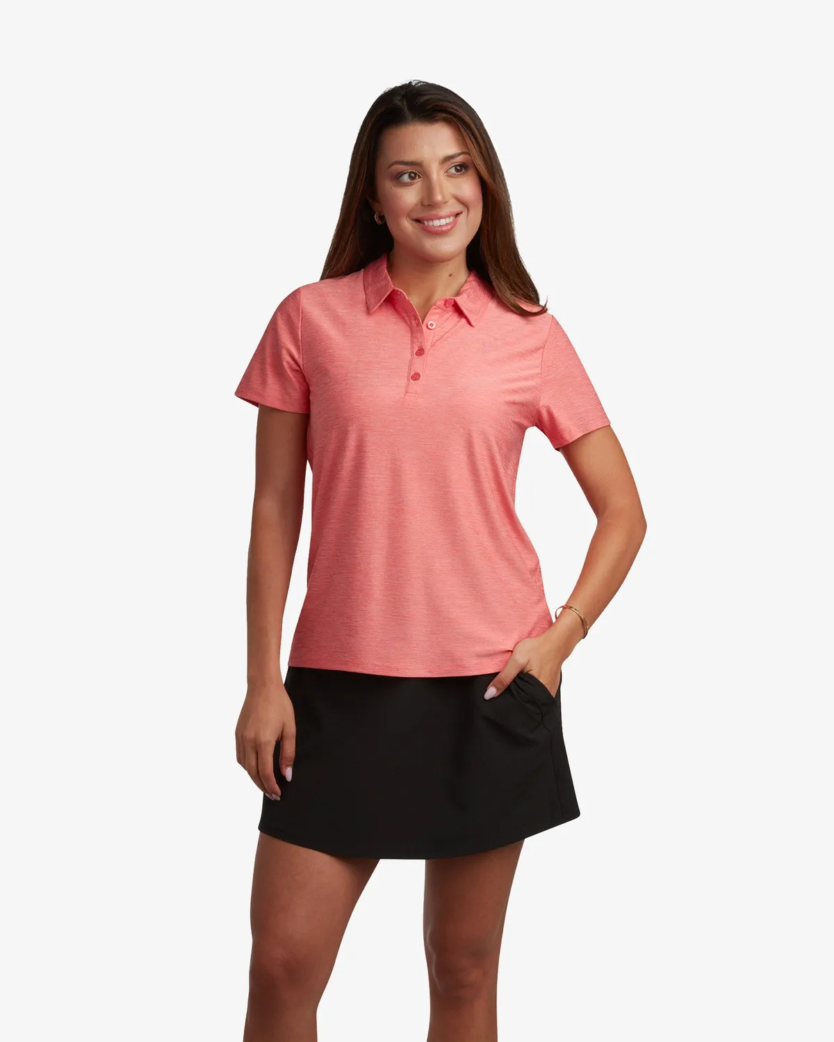 Spyder Weekender polo dame Svart pustende