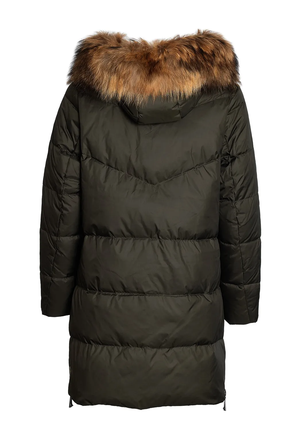 Windfield Herla vinterjakke dame army dun