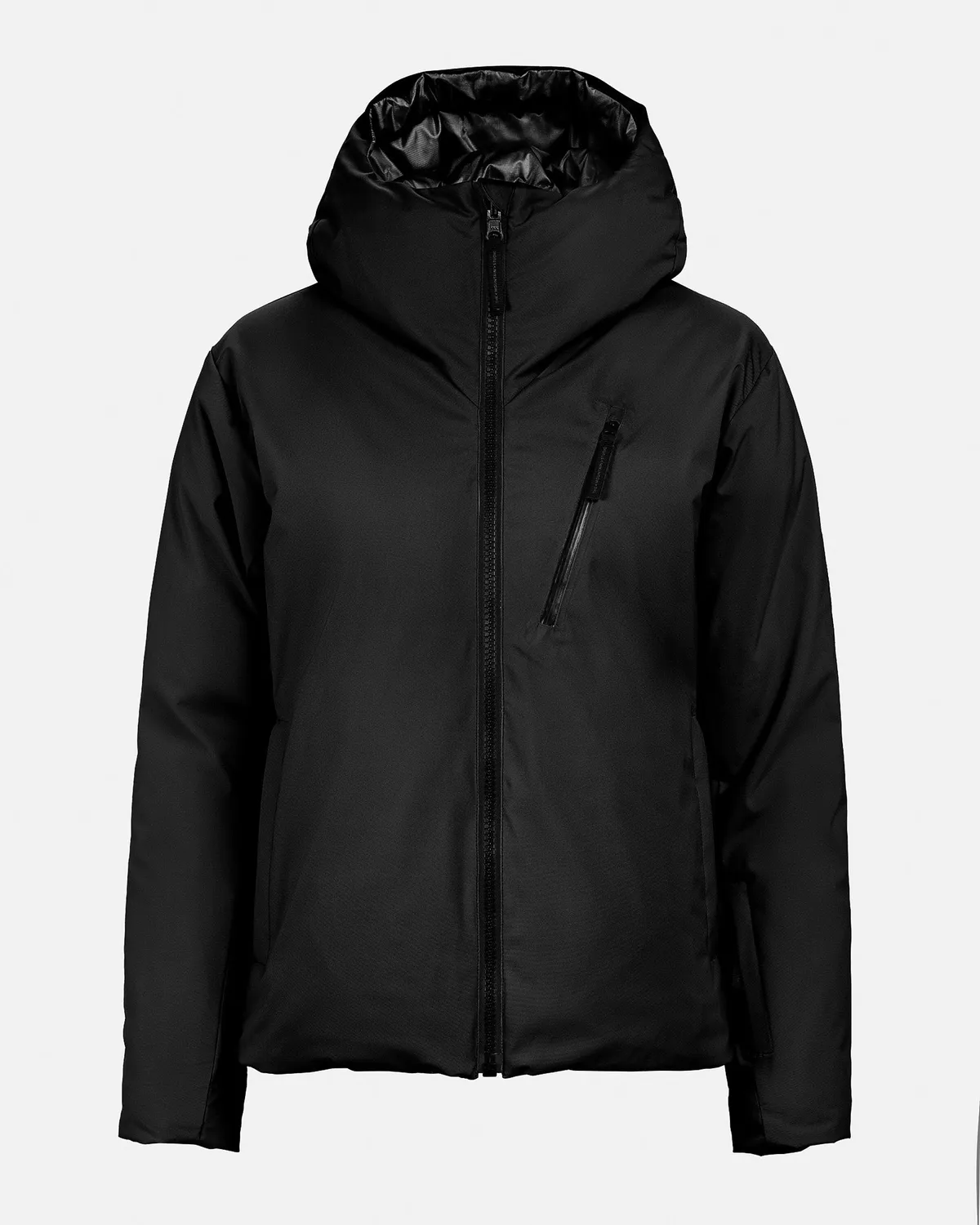 The Mountain Studio D-5 W Pertex dunjakke svart vendbar