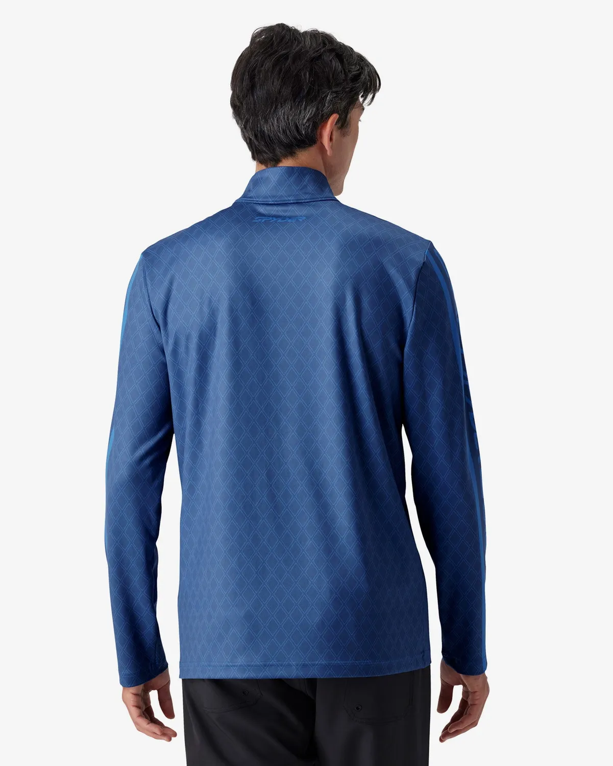 Spyder Podium quarter-zip genser herre blå stretch
