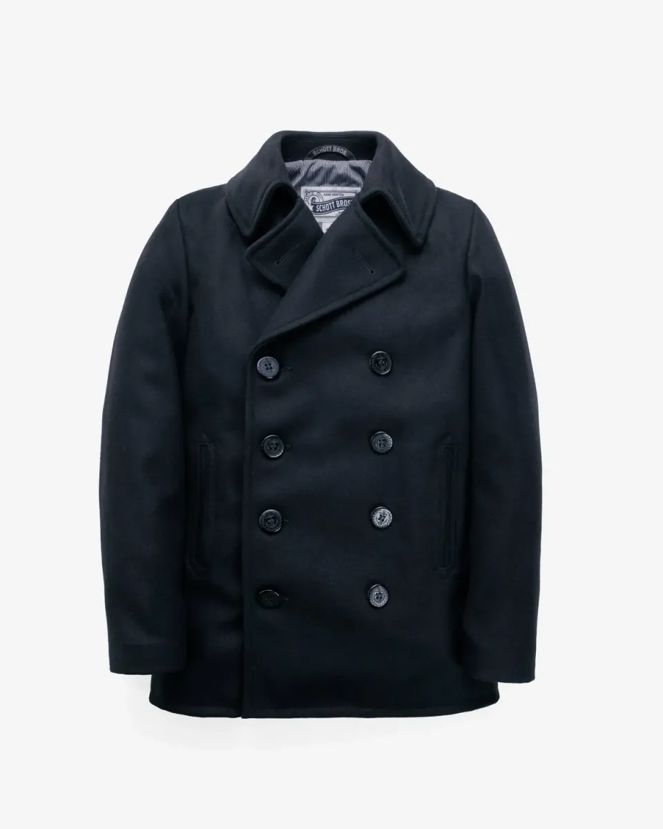Schott NYC 751 peacoat navy ull smal