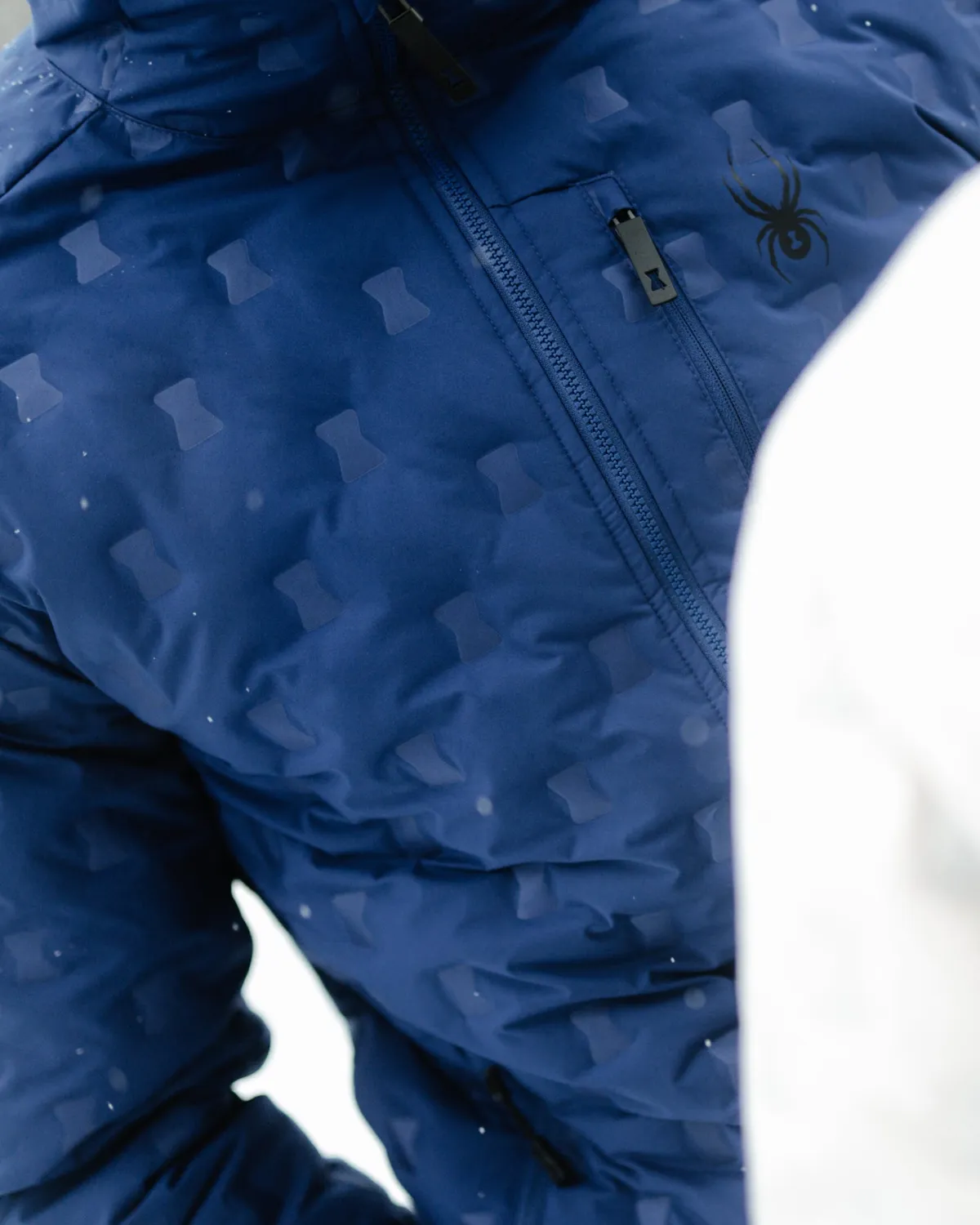 Spyder Zenith dunjakke Indigo 700 fill hette