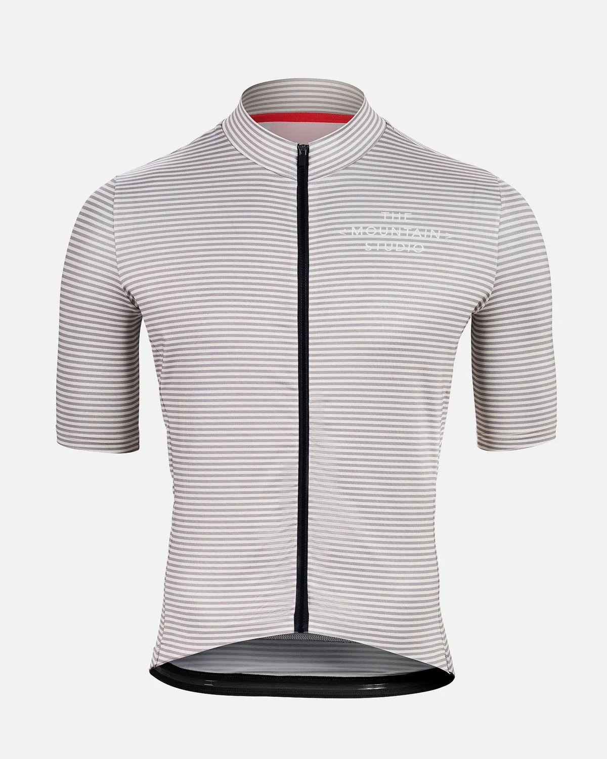 The Mountain Studio T-17 Gravel Stripe sykkeltrøye Brindle-Almond Milk pustende
