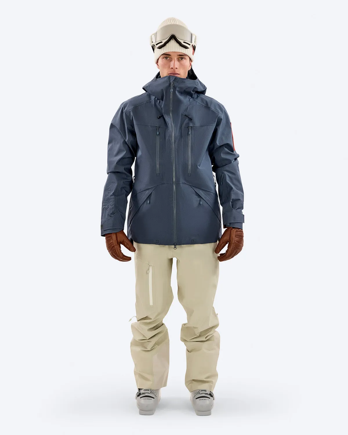 The Mountain Studio Y-1 EPE Gore-Tex skallbukse Castle Wall vanntett