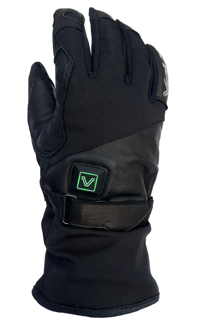 VoltHeat Tactical 8V skytehansker svart lær
