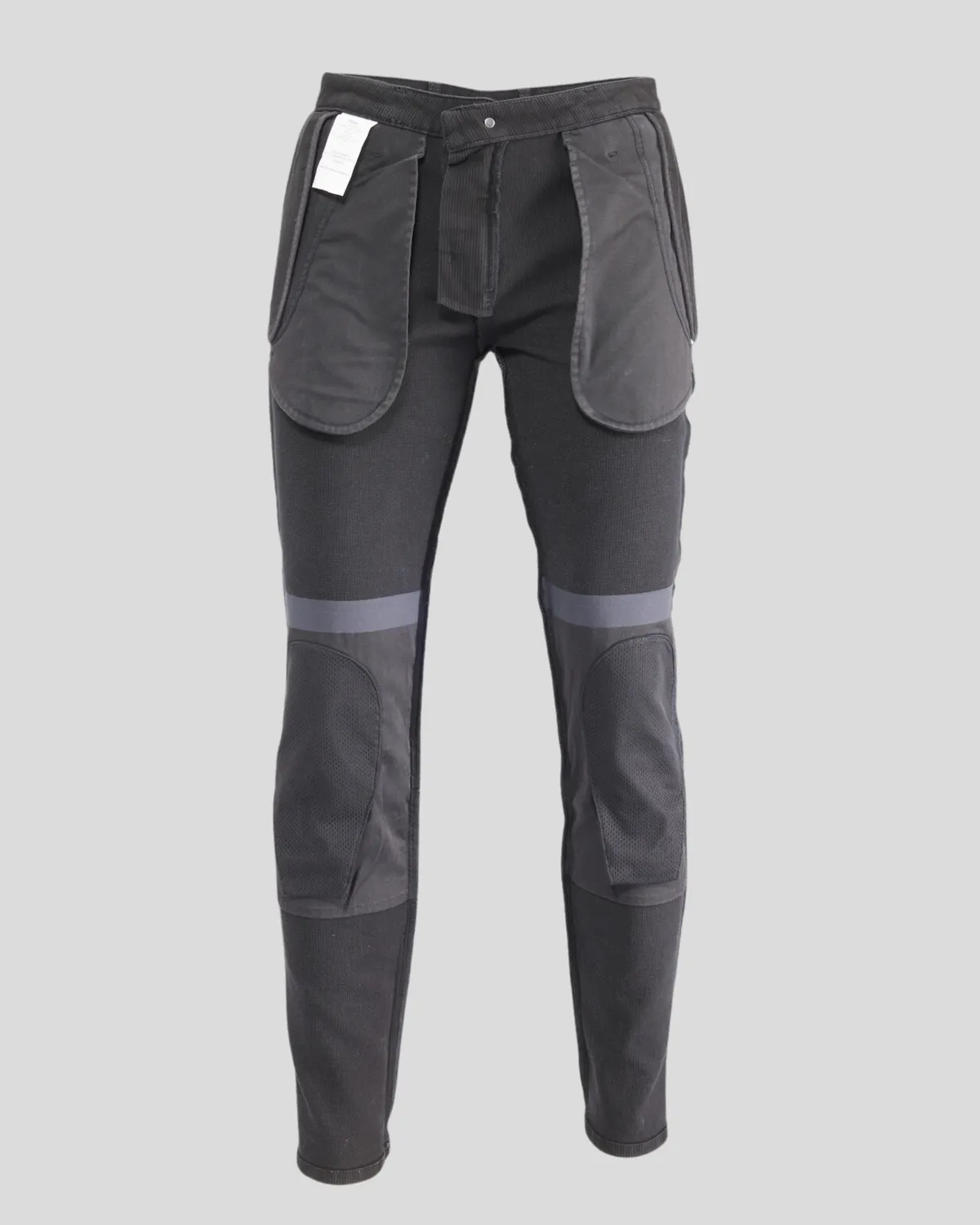 Rokker Cord Chino Black motorsykkelbukse svart AA