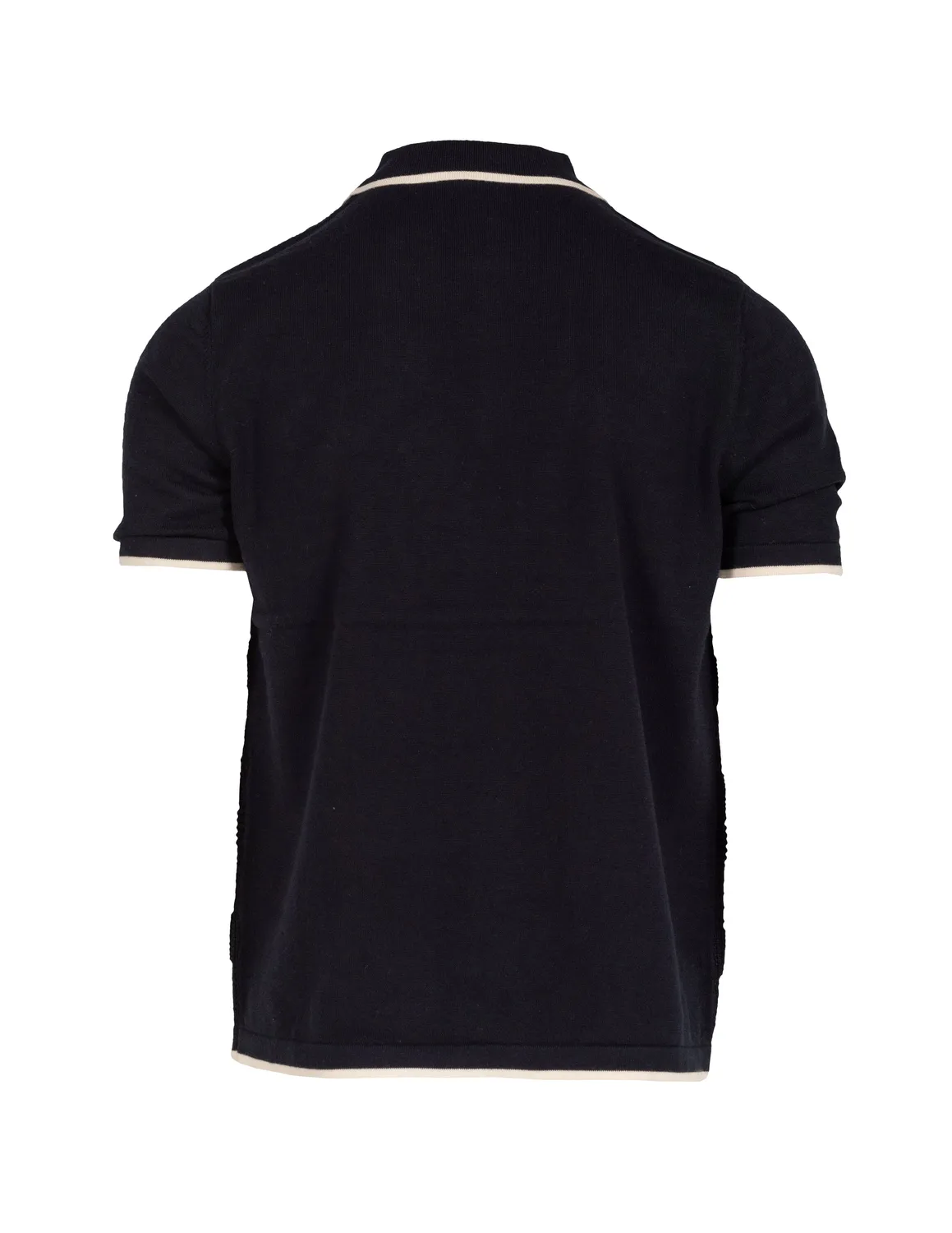 Schott NYC SH2410 piké mørk marine bomull