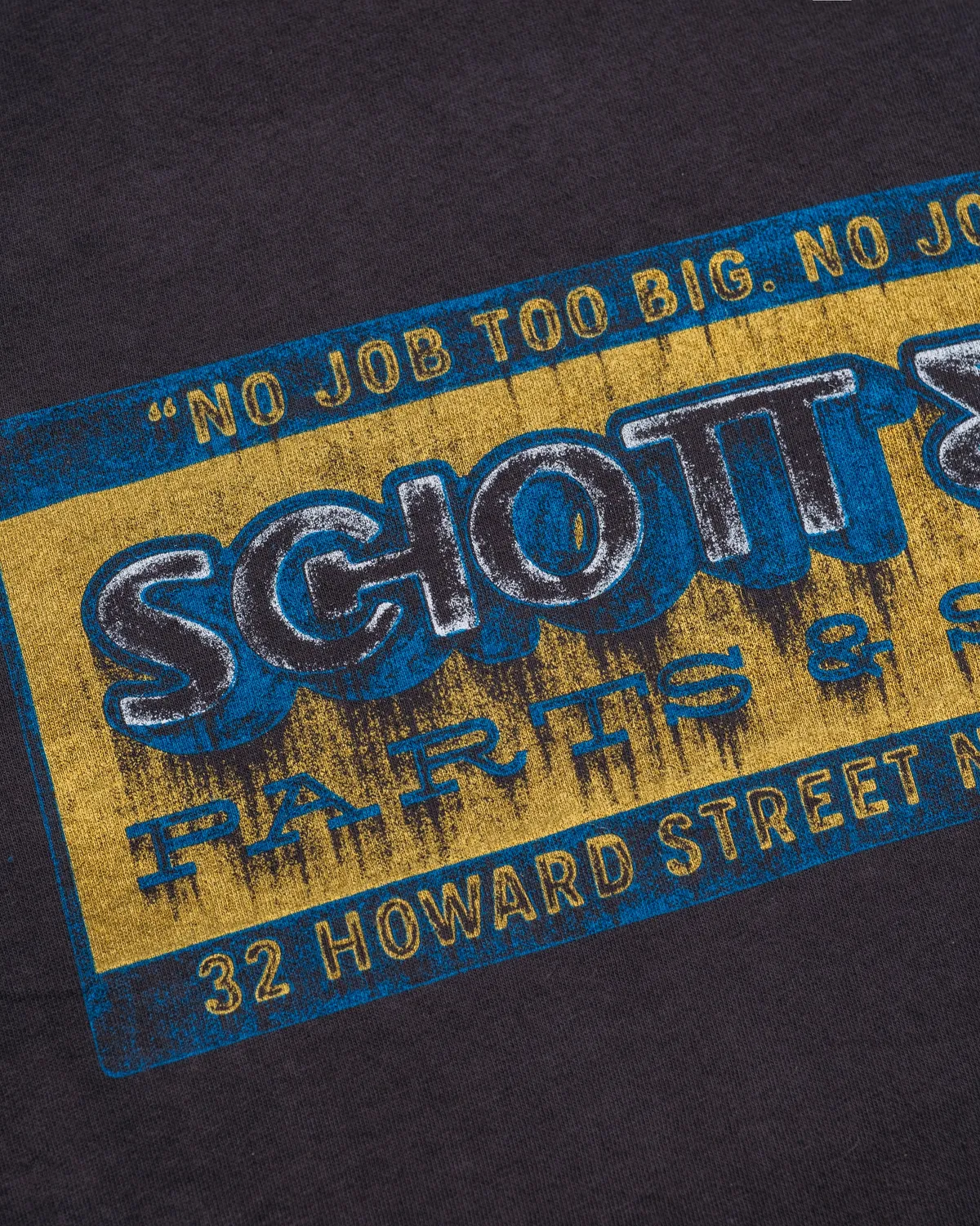 Schott NYC TSONS1 t-skjorte vintage bomull