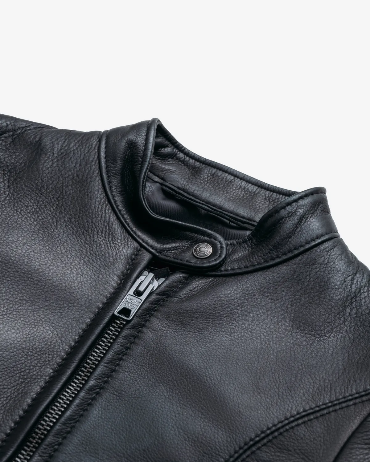 Schott NYC 531W skinnjakke svart kuskinn dame