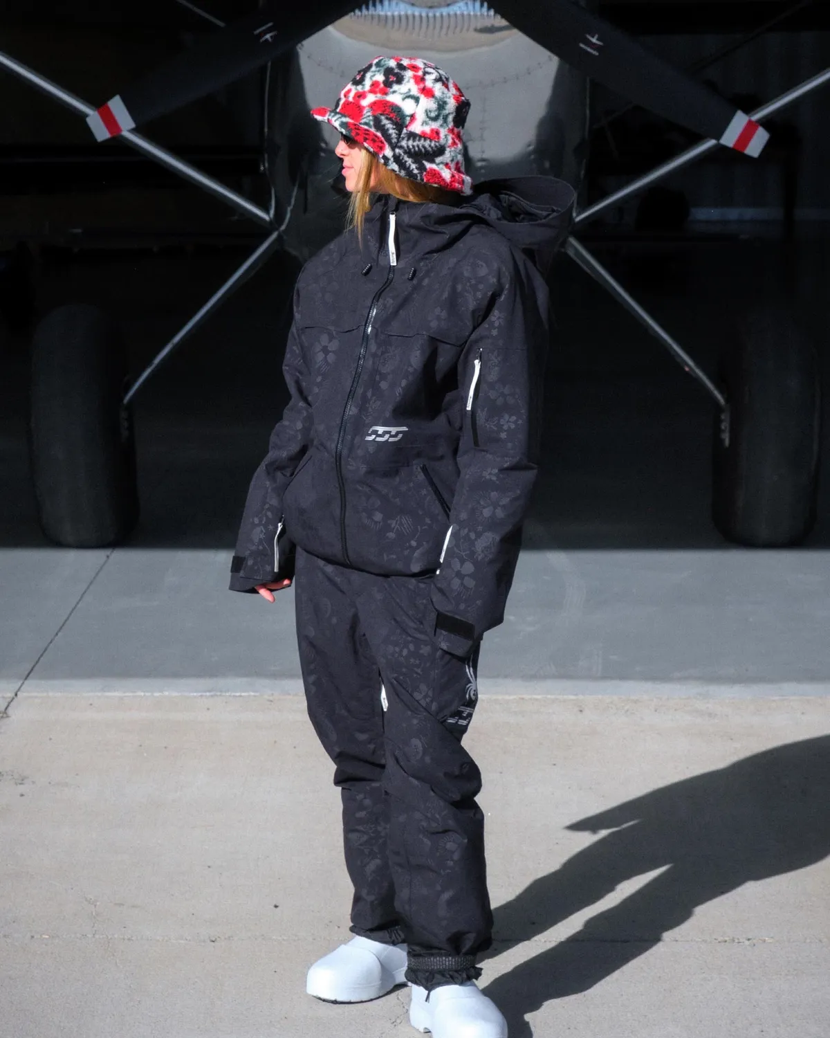 Spyder Society Lift skijakke unisex sort 20K