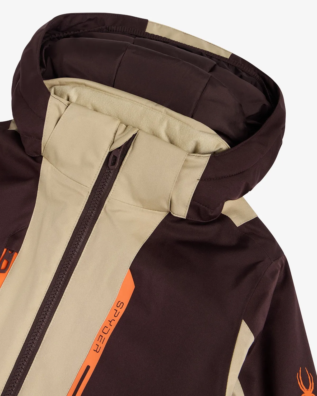 Spyder Glade skijakke gutt khaki vanntett 10K
