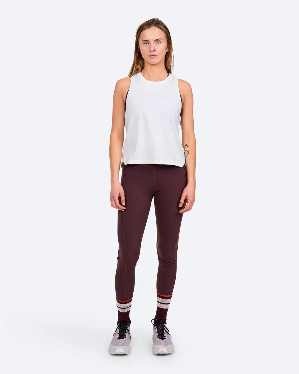 The Mountain Studio T-7 W singlet dame White Alyssum