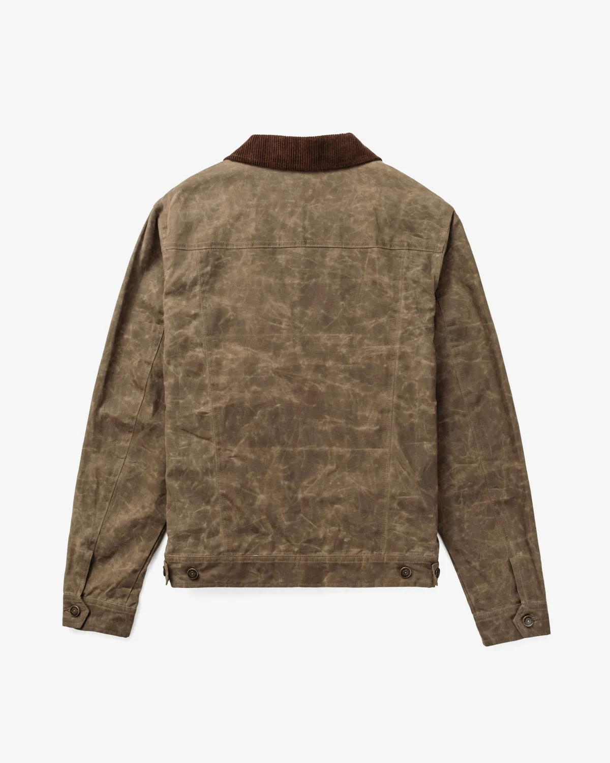 Schott NYC 8510 mekanikerjakke brun vokset bomull