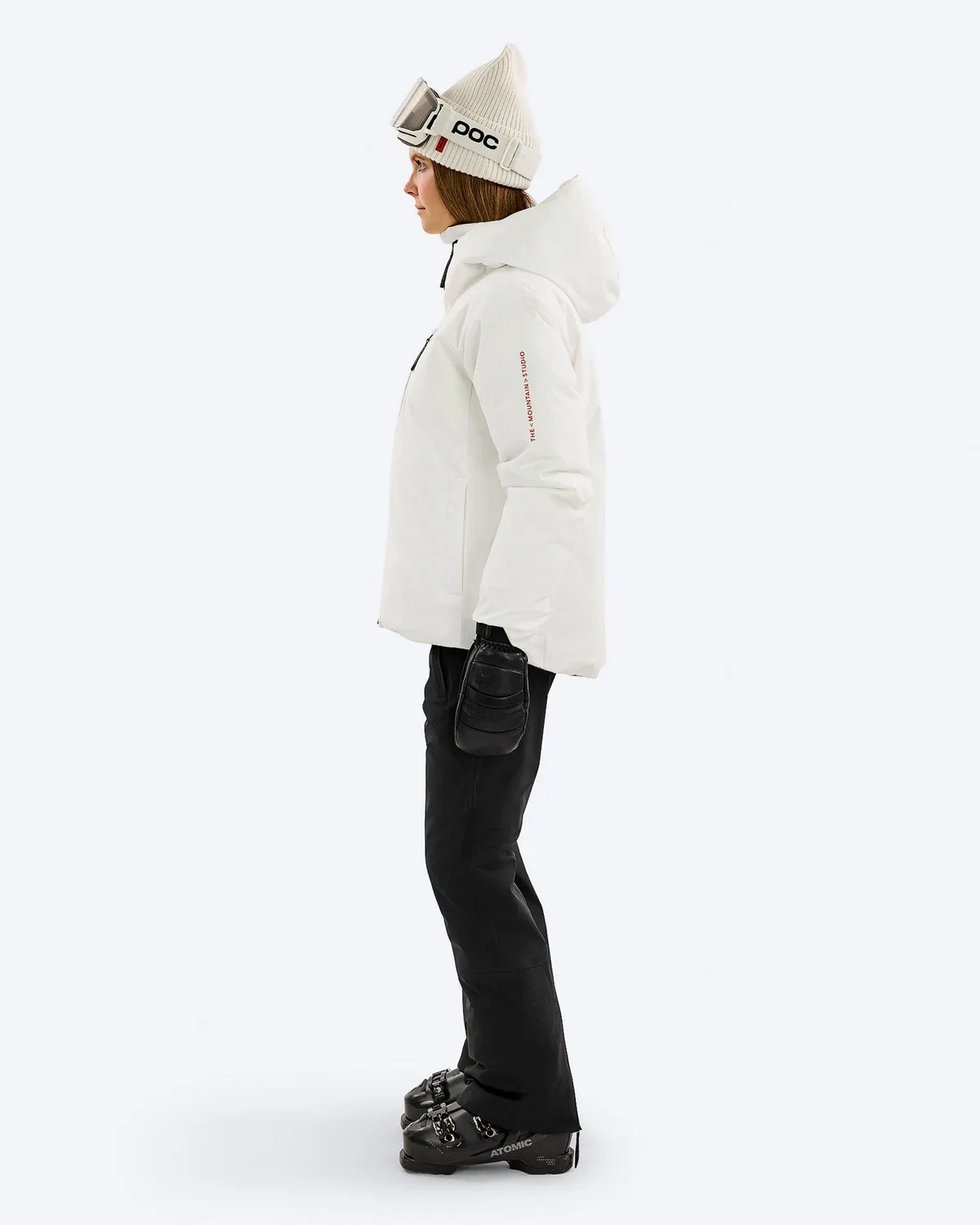 The Mountain Studio D-5 W dunjakke dame Brindle-White 750-fill