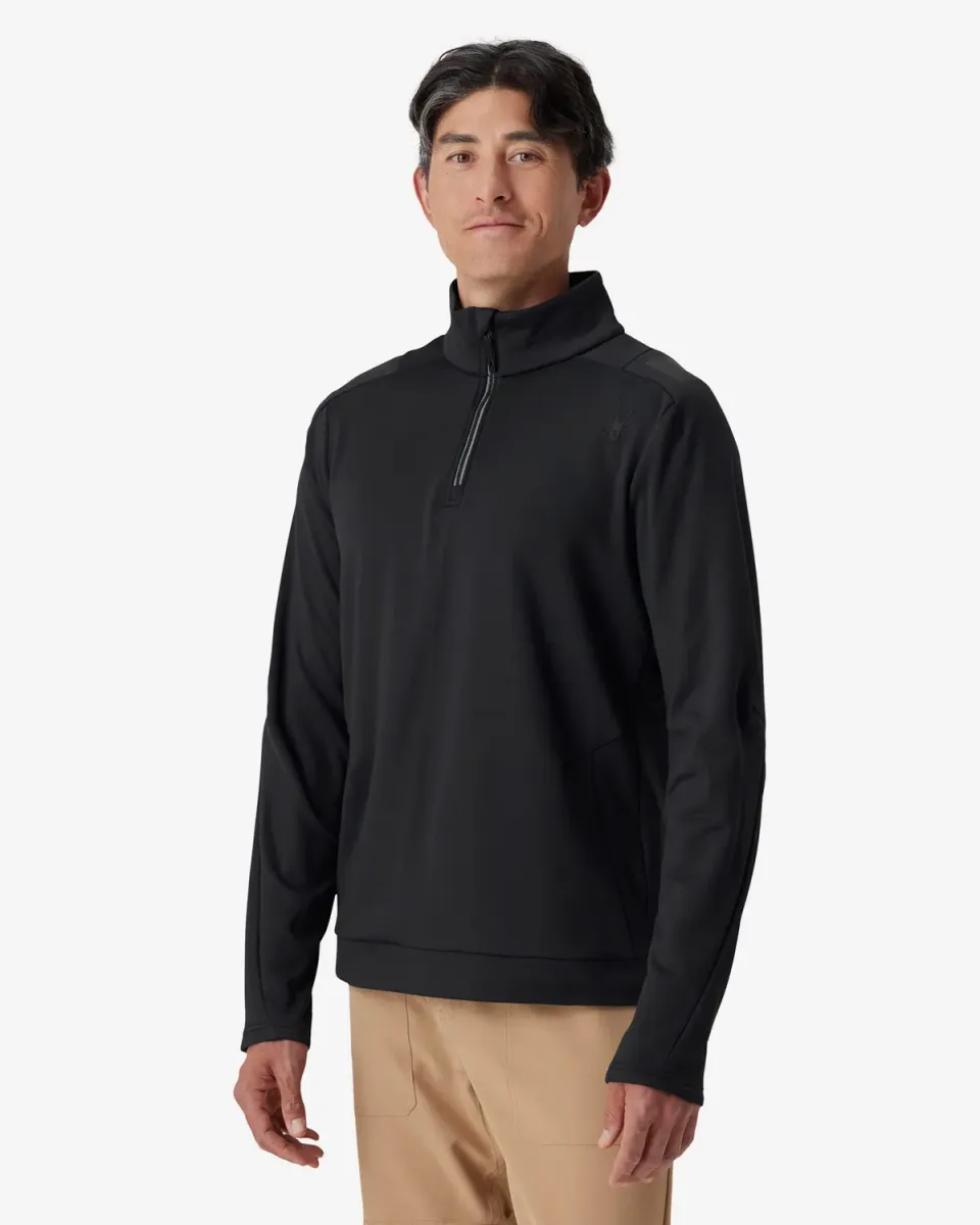 Spyder Speed Fleece 1/4 Zip fleecegenser svart