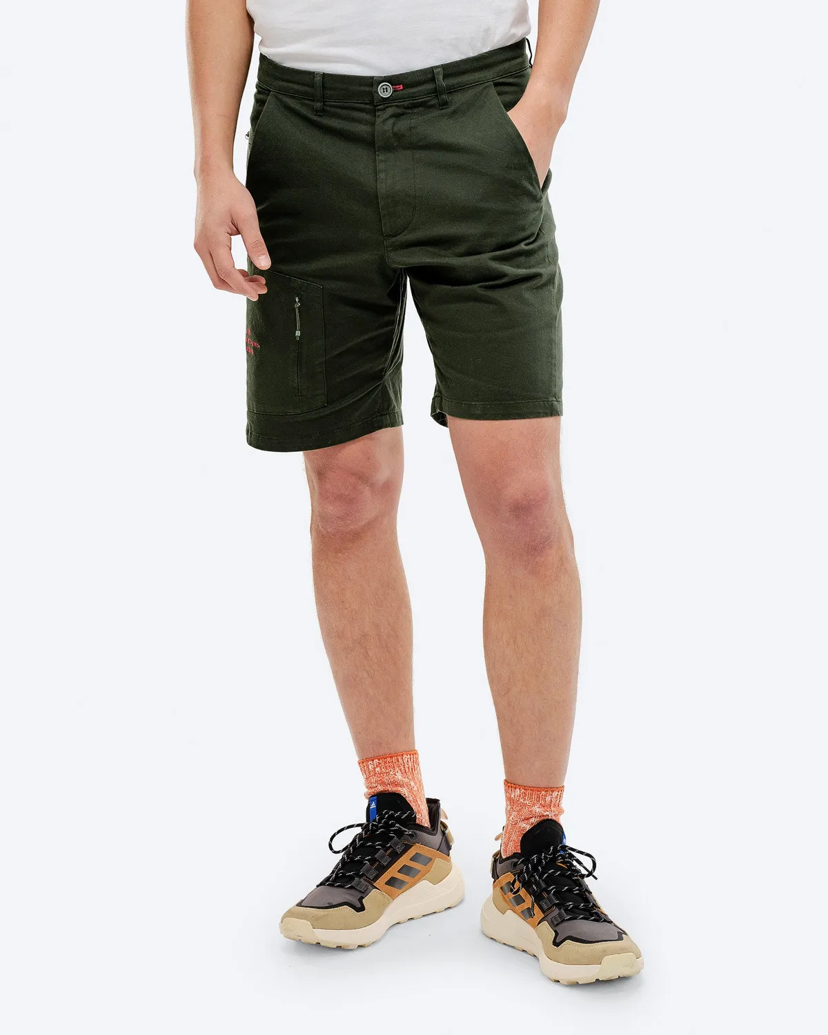 The Mountain Studio L-5 COS shorts Forest Green bomull