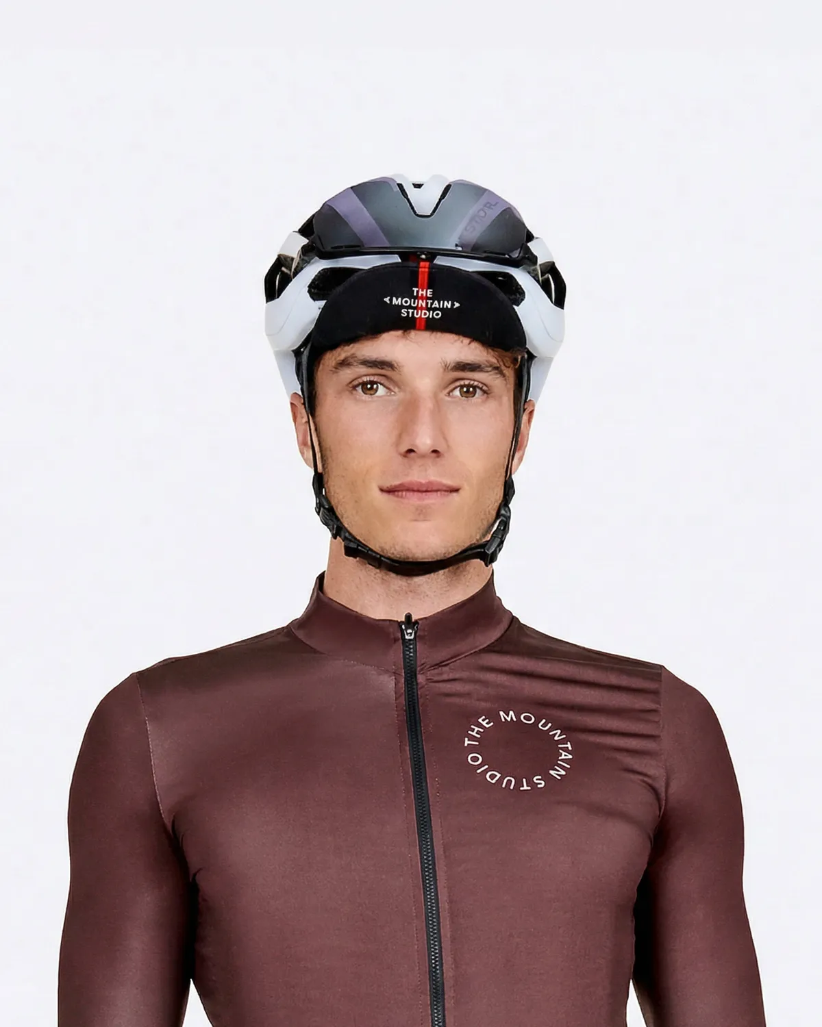 The Mountain Studio C-16 sykkelcaps bomull sort