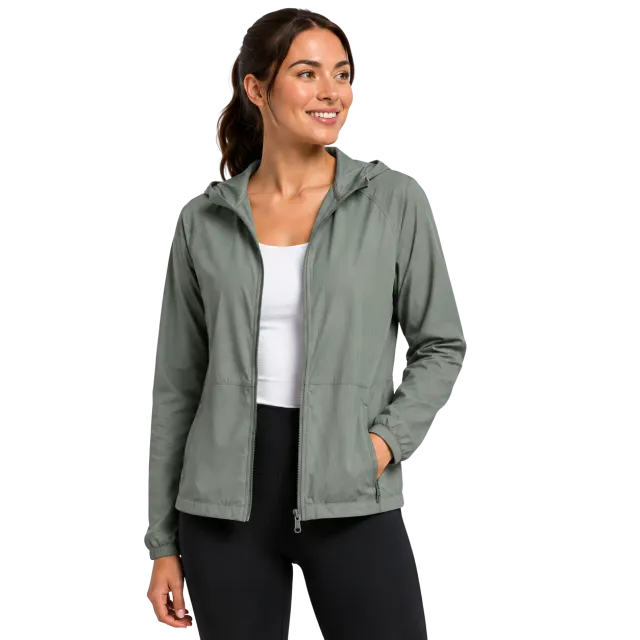 Spyder Twill Full Zip jakke lett vindtett