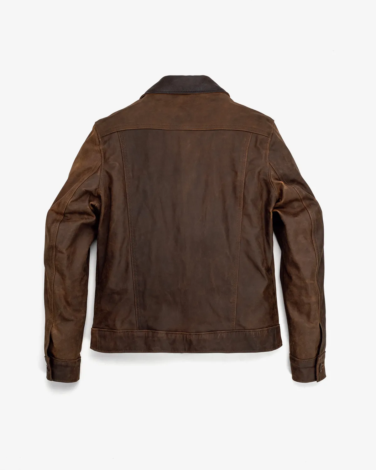 Schott NYC 538 mekanikerjakke brun nubuck