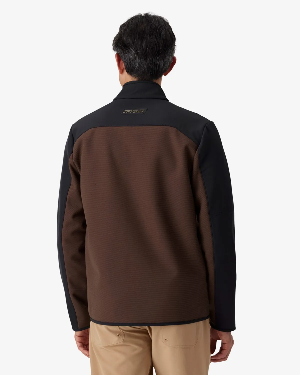 Spyder Web Shellfleece jakke herre mocha 20K